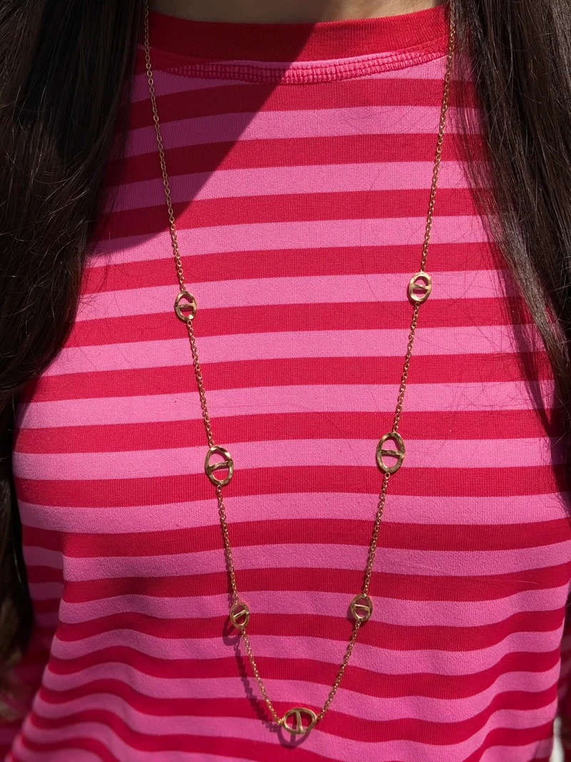 Sautoir marine collier