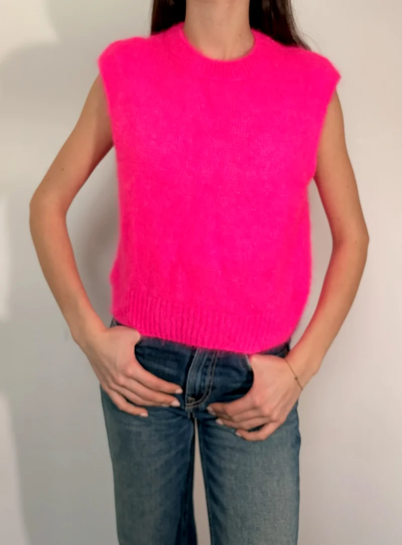 Pull sans manches